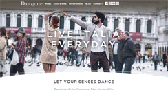 Desktop Screenshot of danzantewines.com